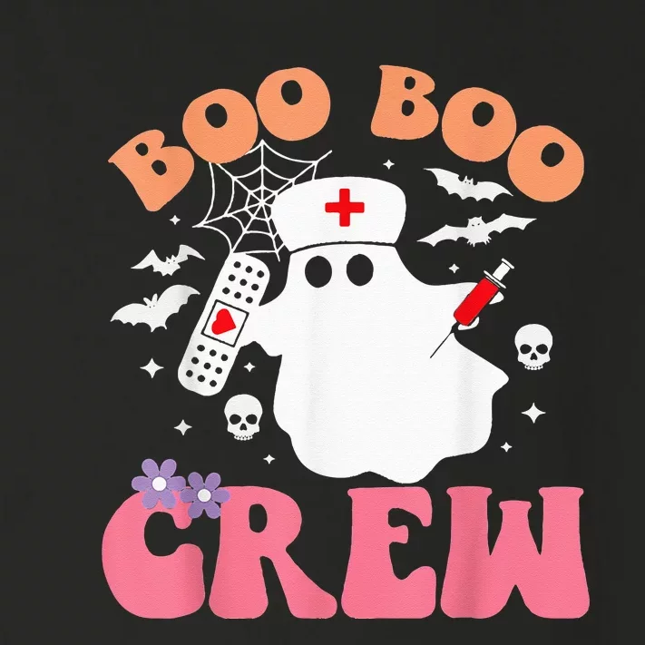 boo boo crew quote nurse cool halloween nurse costume Toddler Long Sleeve Shirt