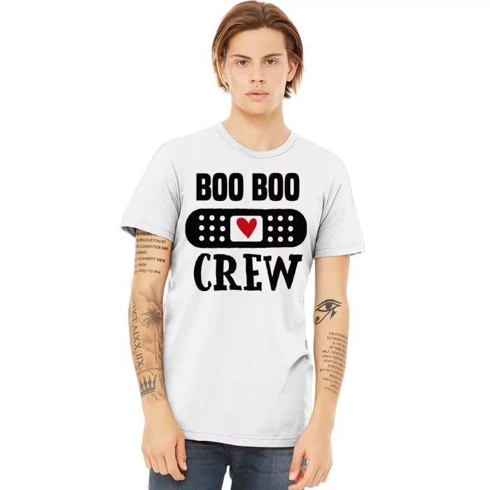 Boo Boo Crew First Aid School Nurse Day Care Teacher Premium T-Shirt