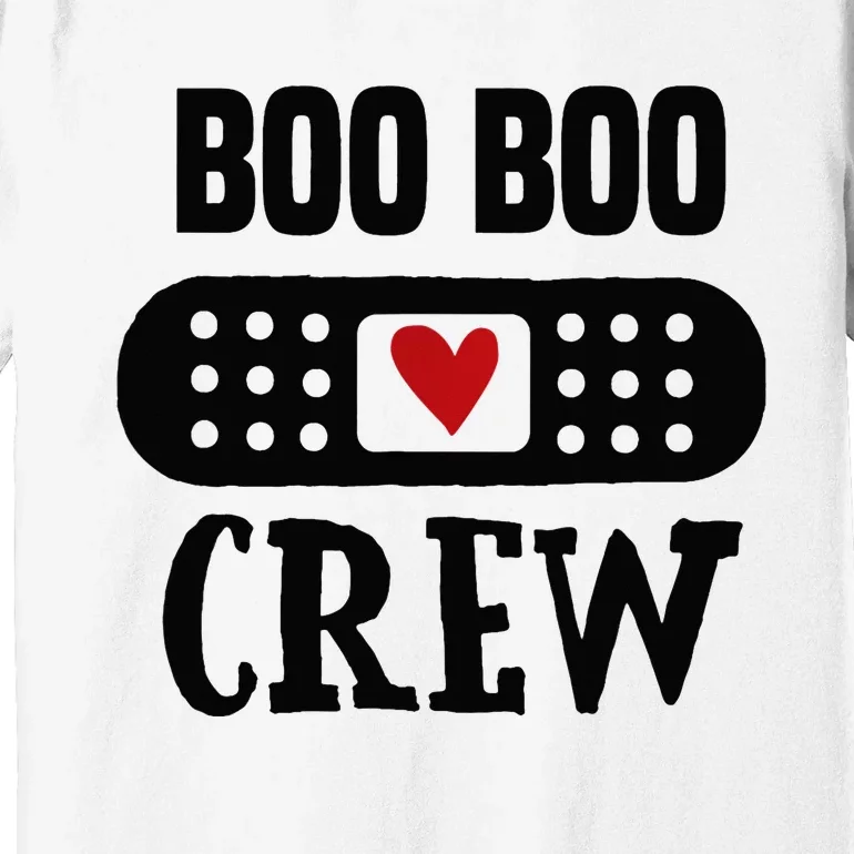 Boo Boo Crew First Aid School Nurse Day Care Teacher Premium T-Shirt