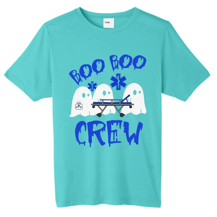 Boo Boo Crew Funny Ghost Emt Ems Paramedic Nurse Halloween Sweat ChromaSoft Performance T-Shirt