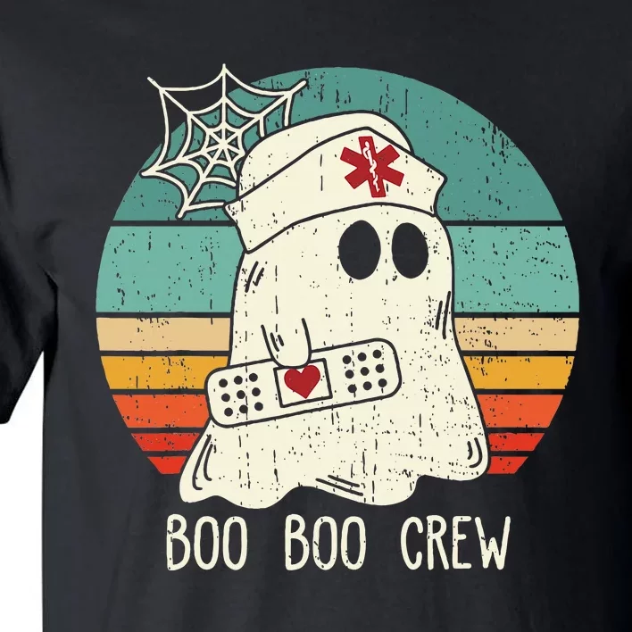 Boo Boo Crew Nurse Scrub Halloween Nurse Shirts Tall T-Shirt