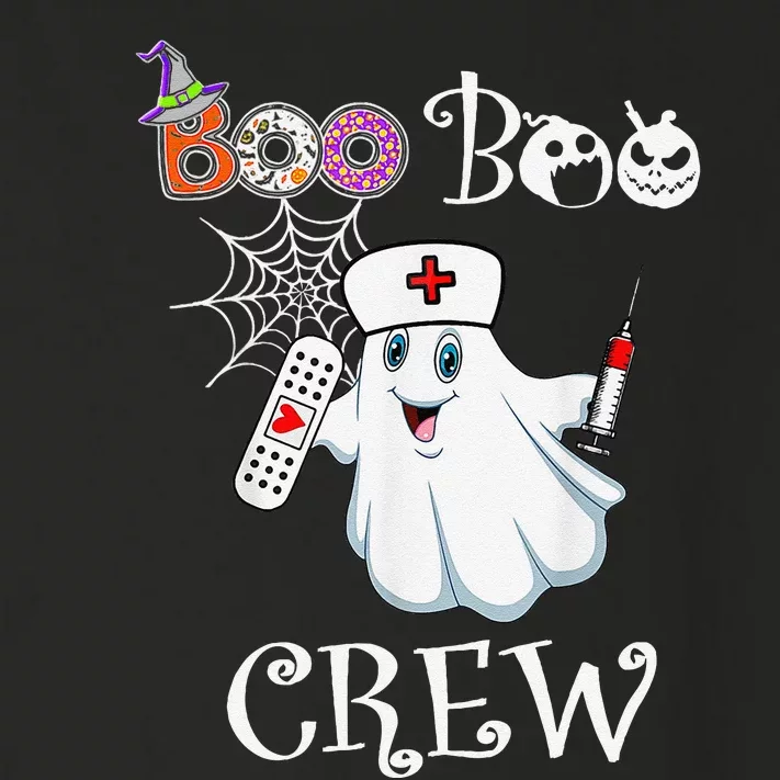 Boo Boo Crew Funny Ghost Paramedic Emt Ems Nurse Halloween Toddler Long Sleeve Shirt