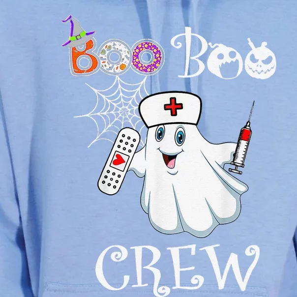 Boo Boo Crew Funny Ghost Paramedic Emt Ems Nurse Halloween Unisex Surf Hoodie