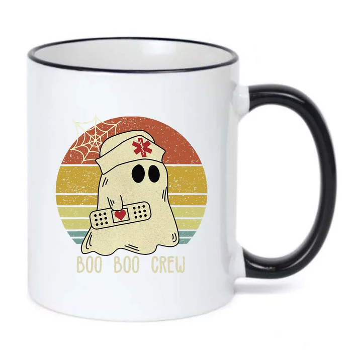 Boo Boo Crew Nurse S Halloween Nurse Black Color Changing Mug