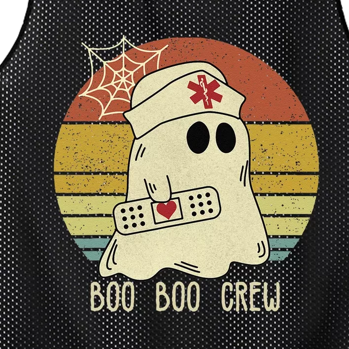 Boo Boo Crew Nurse S Halloween Nurse Mesh Reversible Basketball Jersey Tank