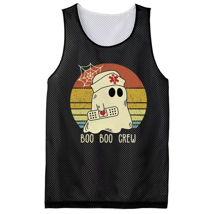 Boo Boo Crew Nurse S Halloween Nurse Mesh Reversible Basketball Jersey Tank