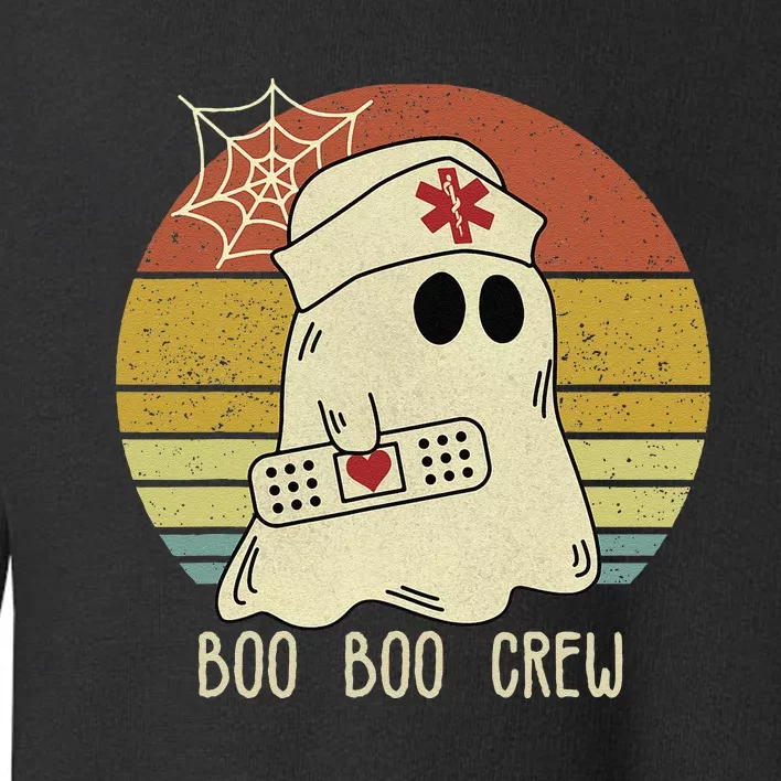 Boo Boo Crew Nurse S Halloween Nurse Toddler Sweatshirt