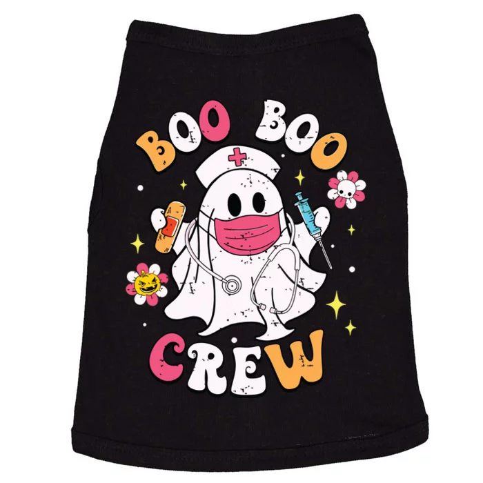 Boo Boo Crew Halloween Ghost Nurse Doggie Tank