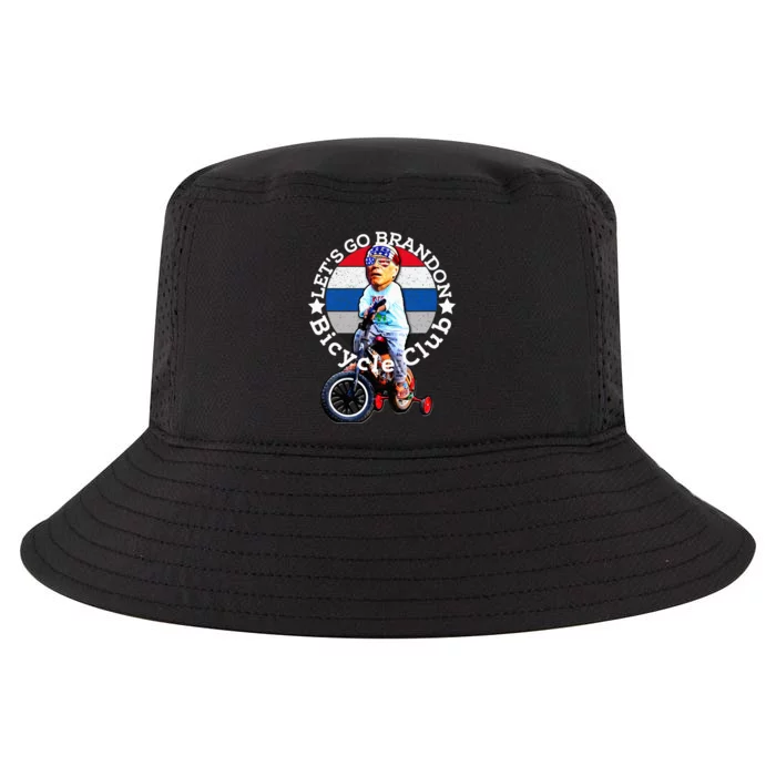 Biden Bicycle Crash Bike Wreck Ridin With Biden Trump Cool Comfort Performance Bucket Hat