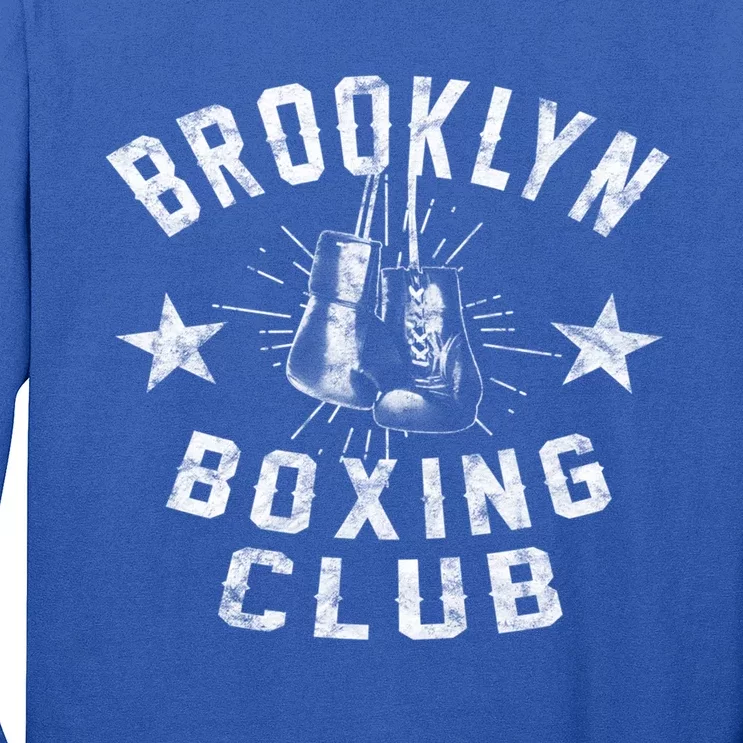 Brooklyn Boxing Club Vintage Distressed Boxing Gift Long Sleeve Shirt