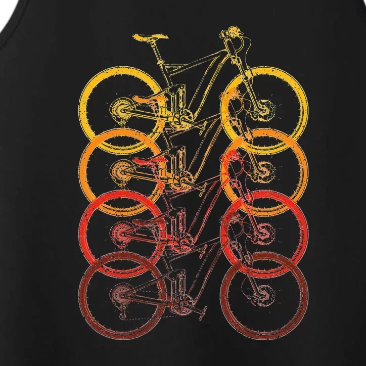 Bicycling Biker Cyclist Athlete Gift Bicycle Performance Tank