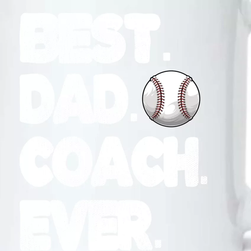 Best Baseball Coach Dad Baseball Coach Father Great Gift Black Color Changing Mug