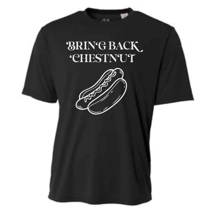 Bring Back Chestnut Winner Cooling Performance Crew T-Shirt