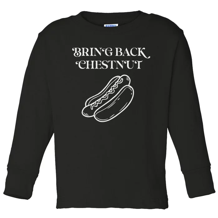 Bring Back Chestnut Winner Toddler Long Sleeve Shirt