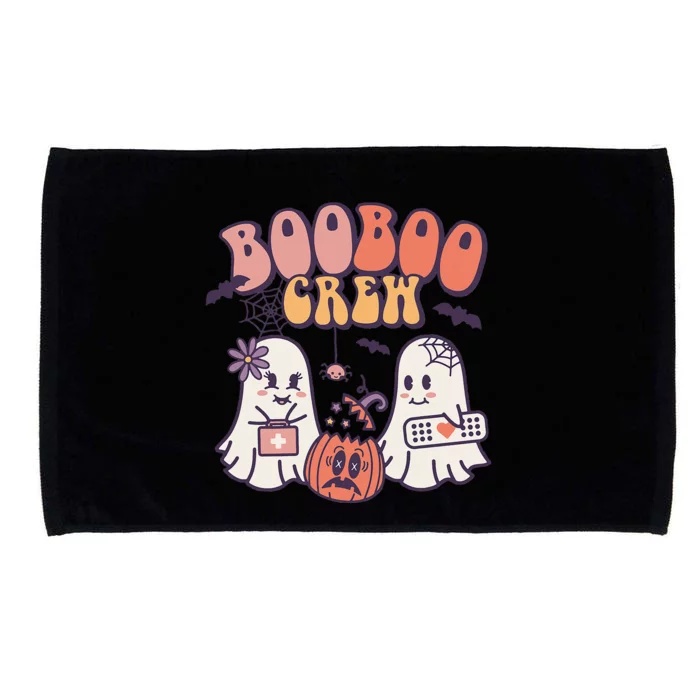 Boo Boo Crew Ghost Doctor Paramedic EMT Nurse Halloween Microfiber Hand Towel