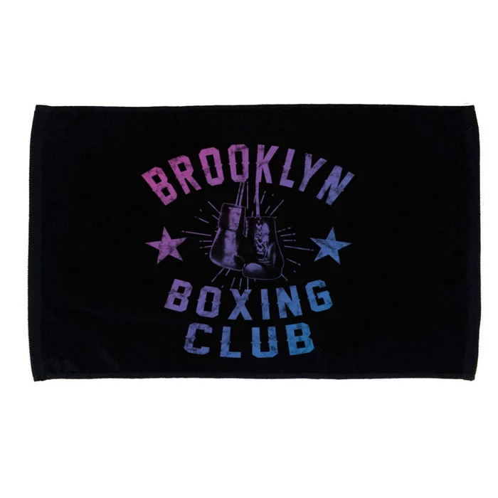 Brooklyn Boxing Club Vintage Distressed Boxing Gift Microfiber Hand Towel