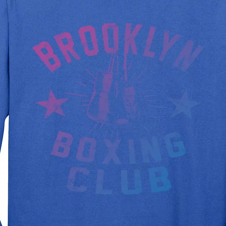 Brooklyn Boxing Club Vintage Distressed Boxing Gift Long Sleeve Shirt