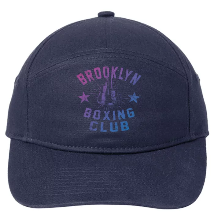 Brooklyn Boxing Club Vintage Distressed Boxing Gift 7-Panel Snapback Hat