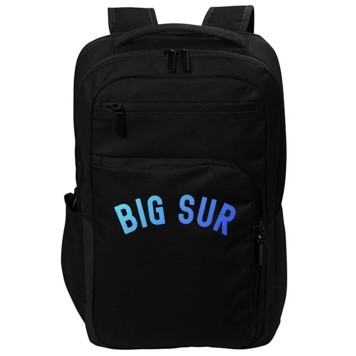 Big Bear California Lake Village Ski Snow Park Socal Camping Funny Gift Impact Tech Backpack