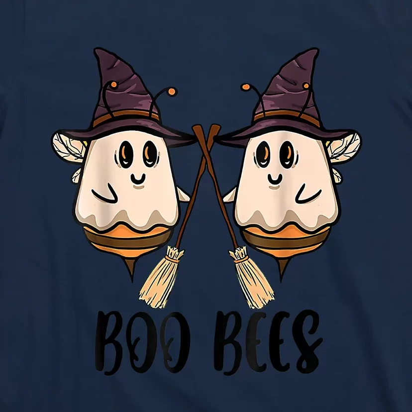 Boo Bees Couples Witch Halloween Costume Ghost Funny T-Shirt