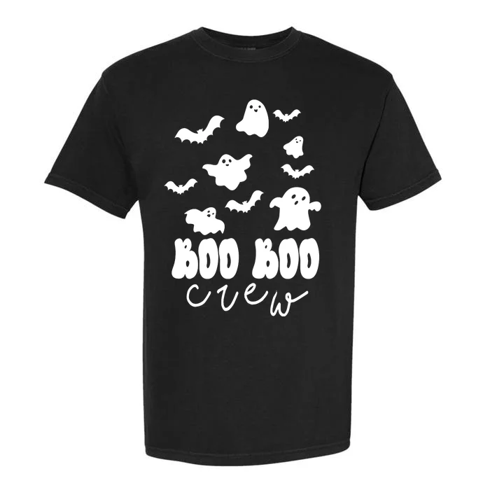 Boo Boo Crew Halloween Festive Garment-Dyed Heavyweight T-Shirt