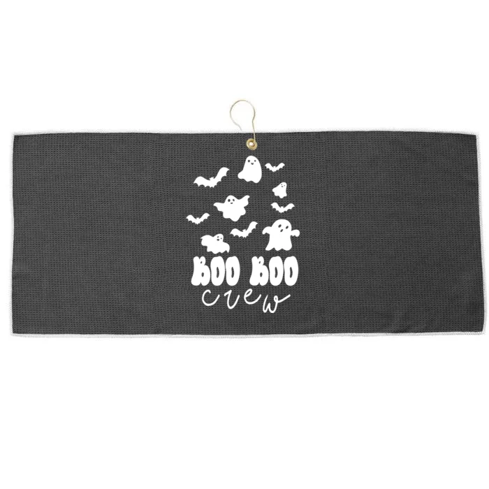 Boo Boo Crew Halloween Festive Large Microfiber Waffle Golf Towel