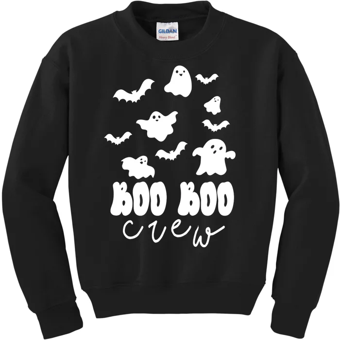 Boo Boo Crew Halloween Festive Kids Sweatshirt