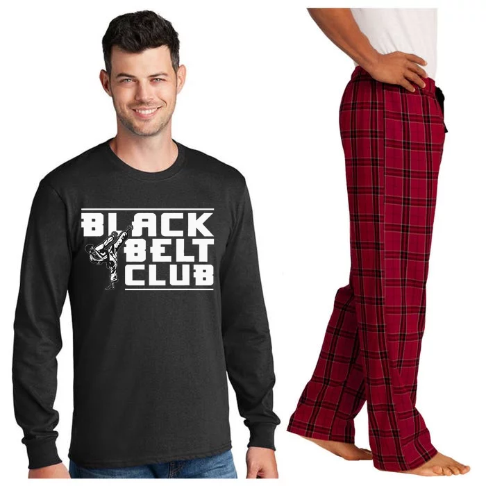 Black Belt Club Karate Black Belt Long Sleeve Pajama Set