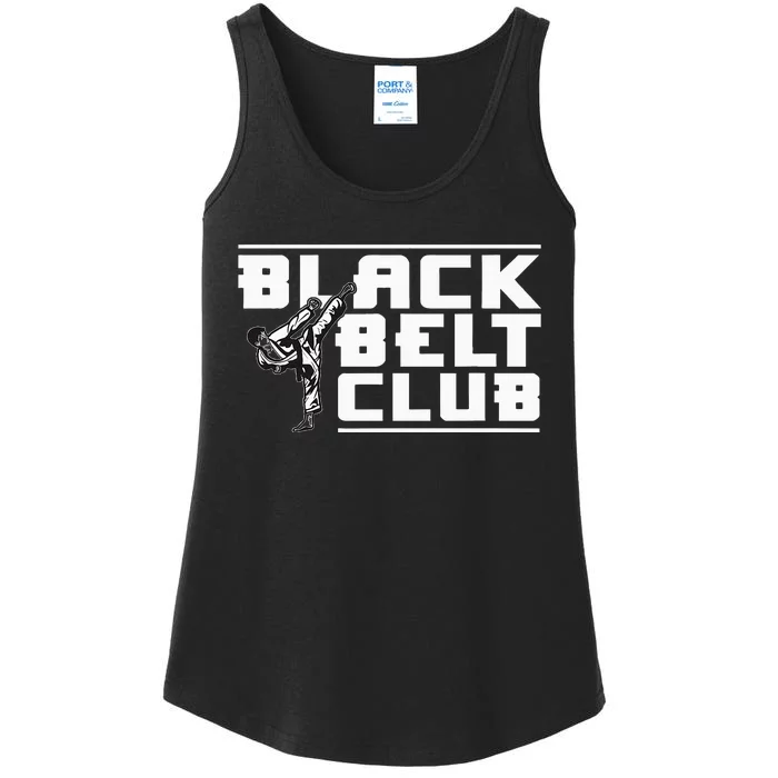 Black Belt Club Karate Black Belt Ladies Essential Tank