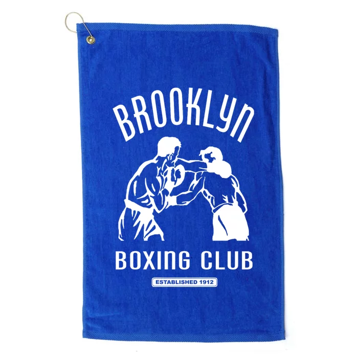 Brooklyn Boxing Club Exchanging Punches Platinum Collection Golf Towel