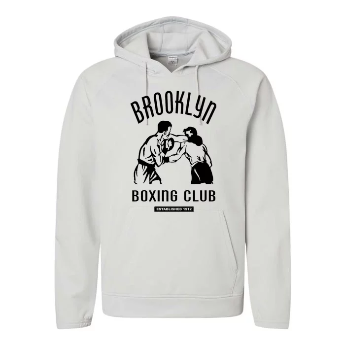 Brooklyn Boxing Club Exchanging Punches Performance Fleece Hoodie