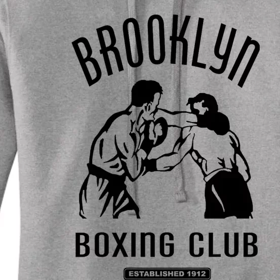 Brooklyn Boxing Club Exchanging Punches Women's Pullover Hoodie