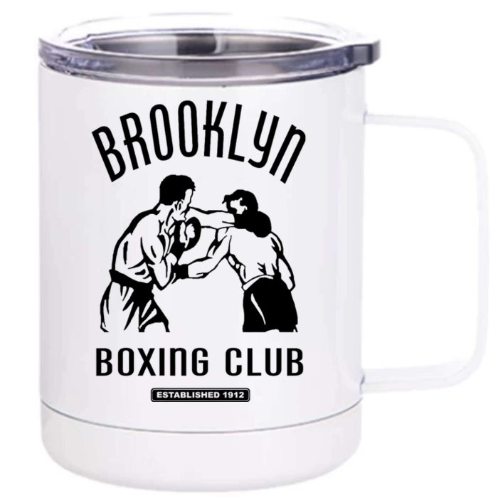 Brooklyn Boxing Club Exchanging Punches Front & Back 12oz Stainless Steel Tumbler Cup