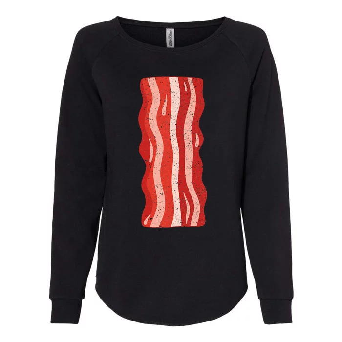 Bacon Bacon Costume Womens California Wash Sweatshirt