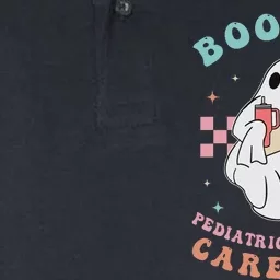 Boo Boo Crew Pediatric Intensive Care Picu Halloween Nurse Softstyle Adult Sport Polo