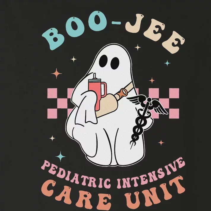 Boo Boo Crew Pediatric Intensive Care Picu Halloween Nurse Toddler Long Sleeve Shirt