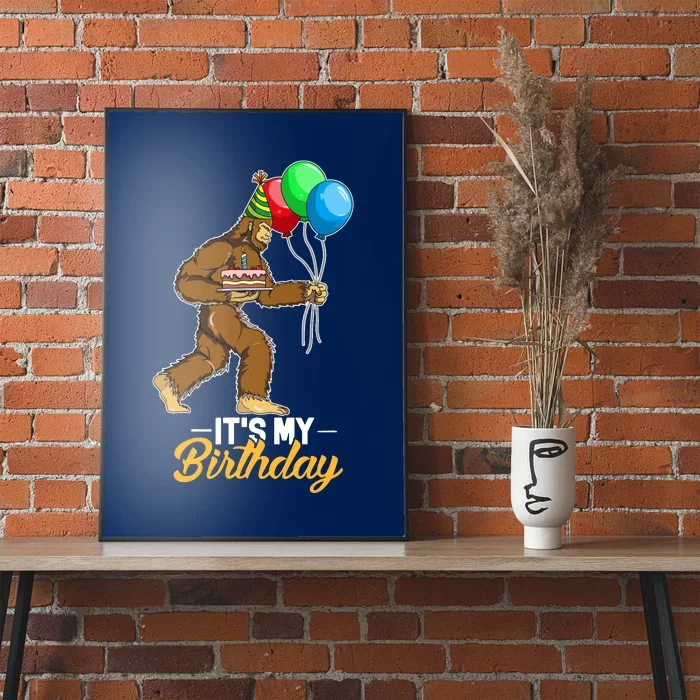 Bigfoot Birthday Cake Balloonsasquatch Yeti Tote Bag by Theo Chanel - Pixels