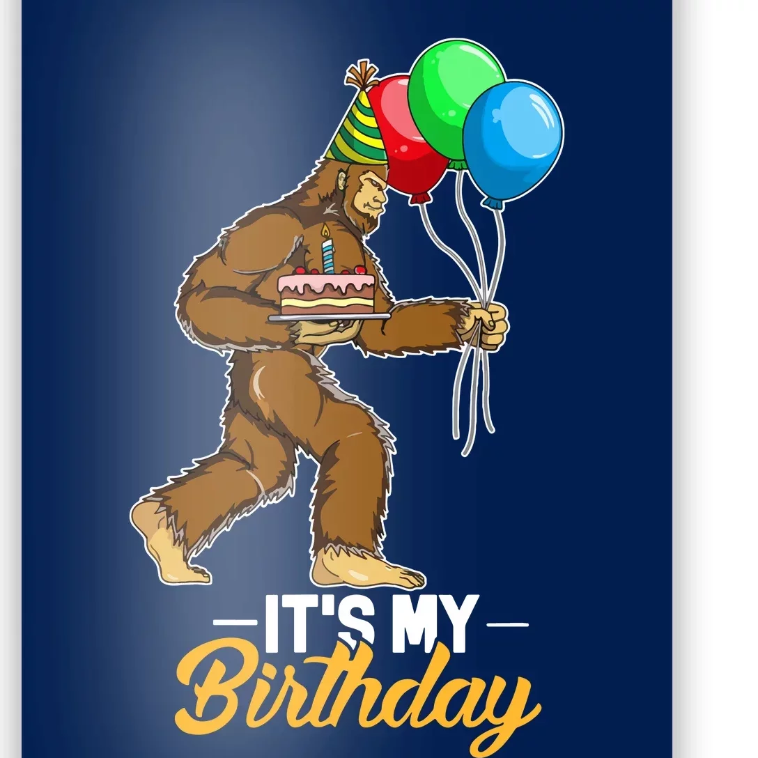 Bigfoot Birthday Cake Balloonsasquatch Yeti Tote Bag by Theo Chanel - Pixels
