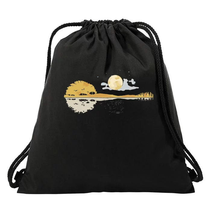 Bluegrass Banjo Country Music Banjo Gift Stringband Drawstring Bag