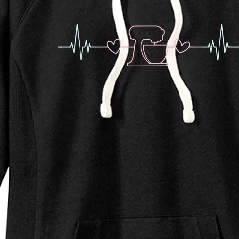 Baking Baker Cake Maker Cake Artist Pastry Chef Women's Fleece Hoodie