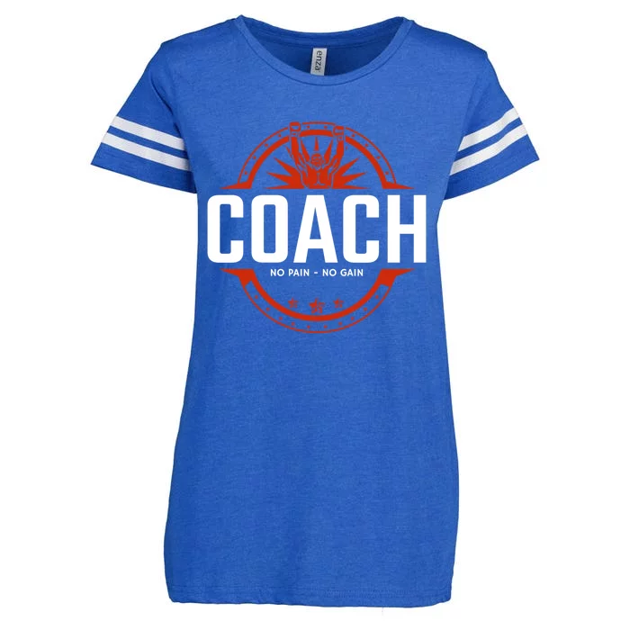 Boxer Boxing Coach Tee No Pain No Gain Gift Enza Ladies Jersey Football T-Shirt