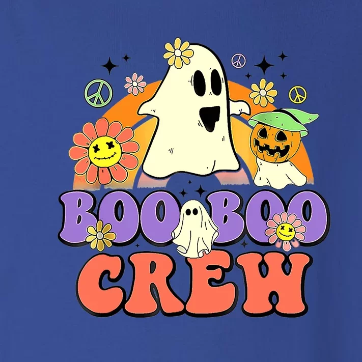 Boo Boo Crew Groovy Boo Squad Halloween Spooky Costume Funny Gift Toddler Long Sleeve Shirt