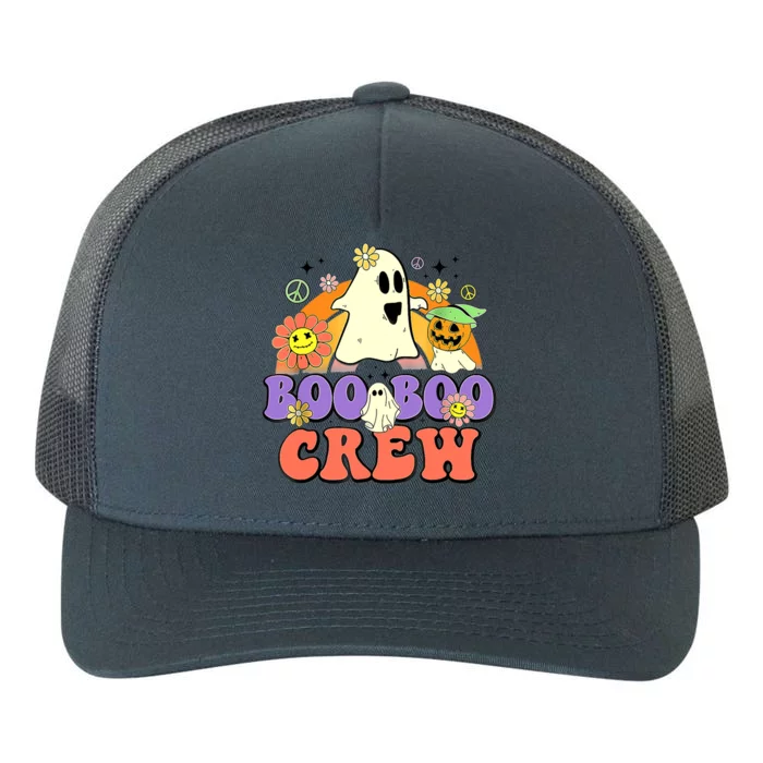 Boo Boo Crew Groovy Boo Squad Halloween Spooky Costume Funny Gift Yupoong Adult 5-Panel Trucker Hat