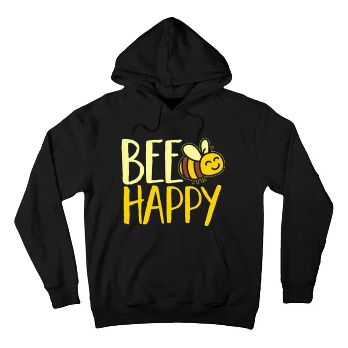 Bumble Bee Cute Bee Happy Tall Hoodie