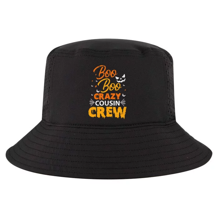 Boo Boo Crazy Cousin Crew Halloween Family Member Cousins Cool Comfort Performance Bucket Hat