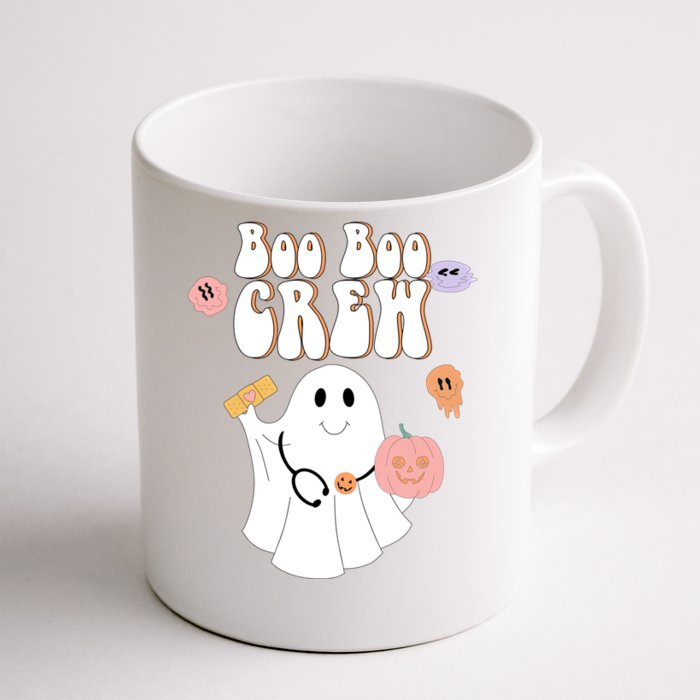 Boo Boo Crew For Halloween Nurse Funny Gift Front & Back Coffee Mug