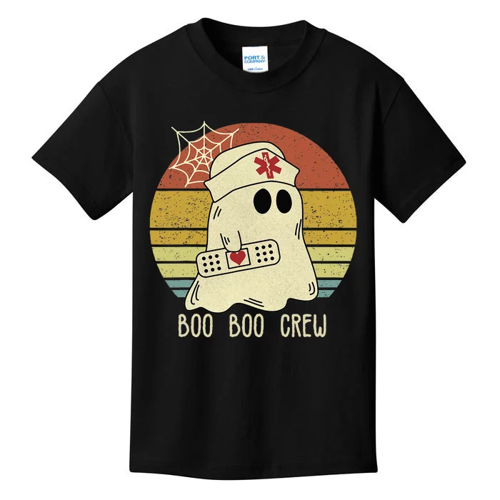 Boo Boo Crew Nurse Halloween Nurse For Women Kids T-Shirt