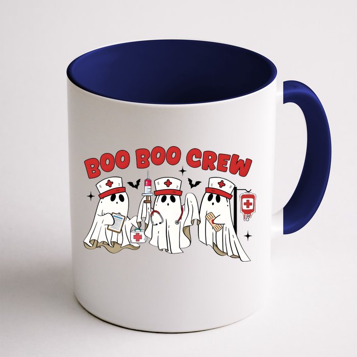 Boo Boo Crew Halloween Nurse Front & Back Coffee Mug