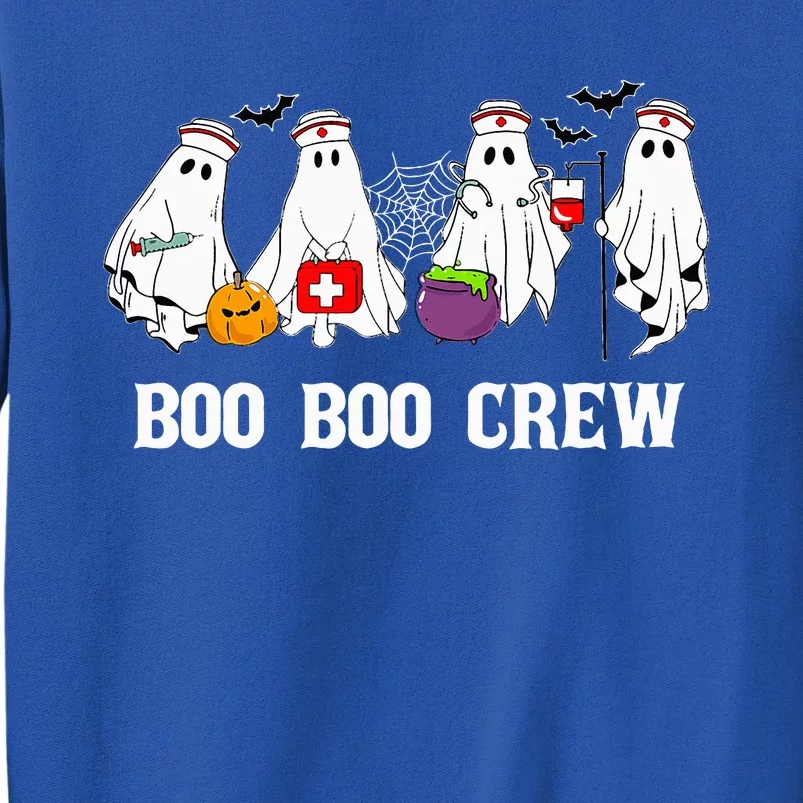 Boo Boo Crew Nurse Funny Ghost Halloween Nursing Sweatshirt