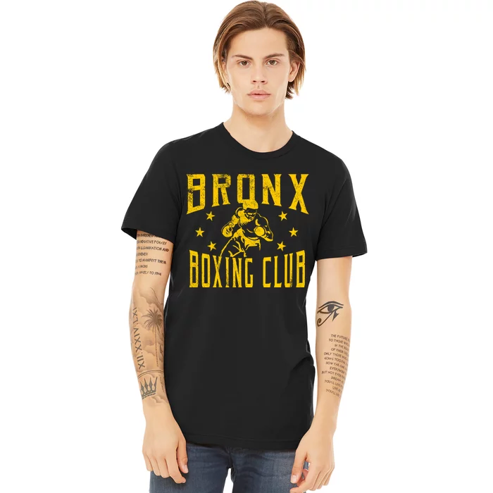 Bronx Boxing Club Vintage Distressed Boxer Great Gift Premium T-Shirt